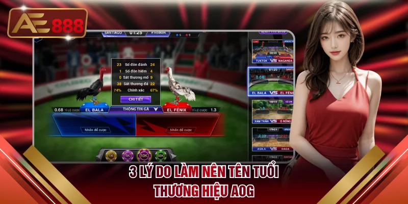 3 lý do làm nên tên tuổi thương hiệu AOG